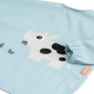 Нагрудник з рукавами та кишенею Tiny Farm, синій - lebebe-boutique - 2