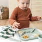 Секційна тарілка Foodie Croco Зелена - lebebe-boutique - 4
