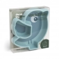 Силіконова тарілка для перекусів Stick&Stay Birdee Синя - lebebe-boutique - 4