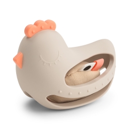 Сенсорний брязкальце‑гризунець Clucky Піщаний.