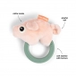 Сенсорна брязкальце-гризунець Pigee, різнокольорова - lebebe-boutique - 2