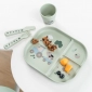 Набір для їжі з присоскою Foodie Tiny Farm зелений - lebebe-boutique - 2