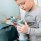 Термос пляшечка Tiny farm Blue 340 ml - lebebe-boutique - 4