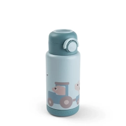 Термос пляшечка Tiny farm Blue 340 ml