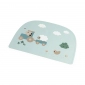 Силіконовий килимок під тарілку Tiny Farm, синій - lebebe-boutique - 2