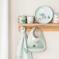 Силіконовий нагрудник Done by Deer Playground, зелений - lebebe-boutique - 3