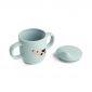 Силіконовий поїльник Tiny Farm, блакитний, 2 ручки - lebebe-boutique - 2