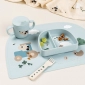 Силіконовий поїльник Tiny Farm, блакитний, 2 ручки - lebebe-boutique - 4