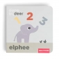 Картонна книжка «Рахуємо з Elphee» Done by Deer, мікс кольорів