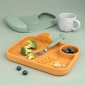 Набір столових приборів Easy-grip Deer Friends Зелений - lebebe-boutique - 4