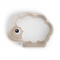 Силіконова тарілка з присоскою Stick&Stay Sheepy пісочна - lebebe-boutique - 3