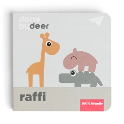 Картонна книжка «Друзі Raffi» Done by Deer, мікс кольорів