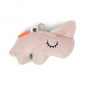 Сенсорний брязкальце‑носорог Nozo Пудровий - lebebe-boutique - 2