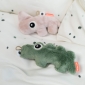 Сенсорний брязкальце‑носорог Nozo Пудровий - lebebe-boutique - 3