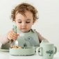 Розділена мисочка Stick&Stay Playground, зелена - lebebe-boutique - 3