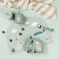 Силіконові чашки з трубочками Done by Deer Playground, 2 шт., зелені - lebebe-boutique - 3
