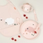 Нагрудник Pull-over Tiny Farm, пудровий - lebebe-boutique - 2