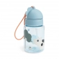 Пляшка з трубочкою Tiny farm Синя 280 мл - lebebe-boutique - 2