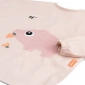 Нагрудник з рукавами та кишенею Tiny Farm, пудровий - lebebe-boutique - 2