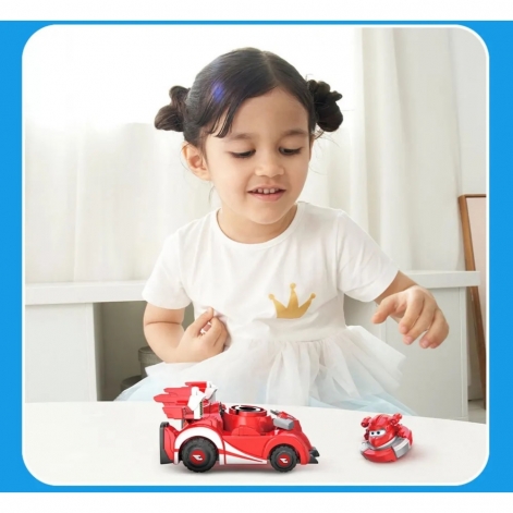 Super Wings Ігровий набір Spinning Vehicle Джетт (Jett) - lebebe-boutique - 10