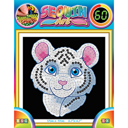 Набір для творчості Sequin Art  60 Білий тигр