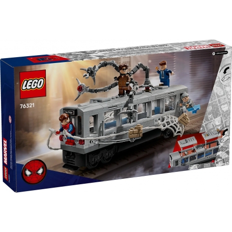 Конструктор LEGO Super Heroes Людина-Павук проти Дока Ока: Сцена в метро - lebebe-boutique - 3