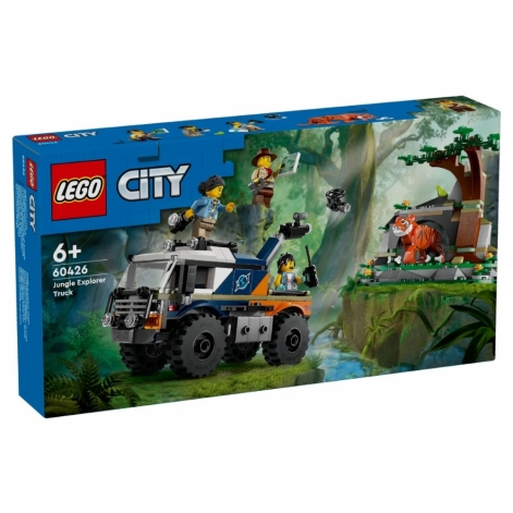 Конструктор LEGO City Позашляховик для дослідження джунглів - lebebe-boutique - 2