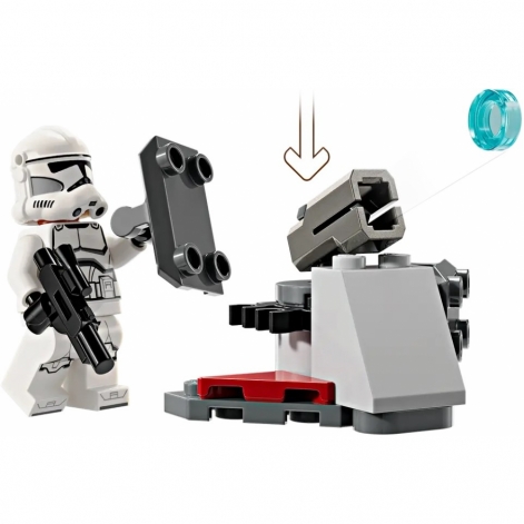 LEGO Конструктор LEGO Star Wars Клони-піхотинці й Бойовий дроїд. Бойовий набір - lebebe-boutique - 5