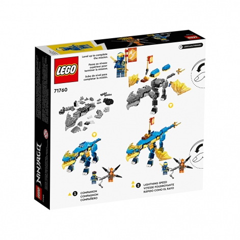 LEGO Конструктор Ninjago Грозовий дракон ЕВО Джея 71760 - lebebe-boutique - 6