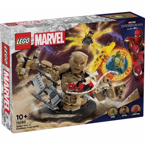 LEGO Конструктор Marvel Людина-Павук vs. Піщана людина: Вирішальна битва