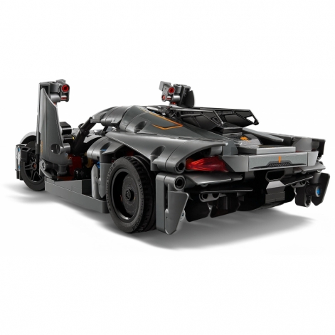 Конструктор LEGO Technic Koenigsegg Jesko Absolut — сірий гіперкар - lebebe-boutique - 8