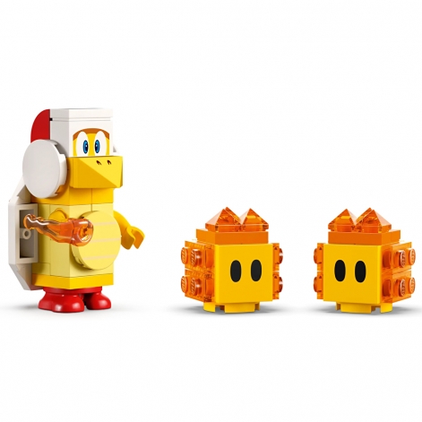 LEGO Конструктор Super Mario Поїздка на лава-хвилі. Додатковий набір - lebebe-boutique - 5
