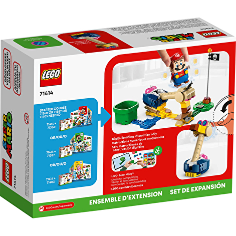 LEGO Конструктор Super Mario Ноггін Боппер Кондортюка. Додатковий набір - lebebe-boutique - 7