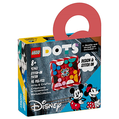 LEGO Конструктор LEGO DOTS Нашивка Міккі Маус та Мінні Маус - lebebe-boutique - 4