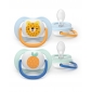 Пустушка Avent Ultra Air, 0-6 міс., 2шт, дизайн для хлопчиків. - lebebe-boutique - 2