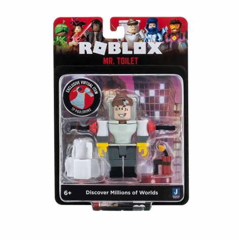 Roblox Ігрова колекційна фігурка Jazwares Roblox Core Figures Mr. Toilet W9 - lebebe-boutique - 3