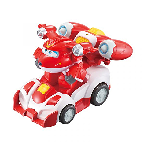 Super Wings Ігровий набір Super Wings Supercharge Articulated Action Vehicle Jett, Джет - lebebe-boutique - 5