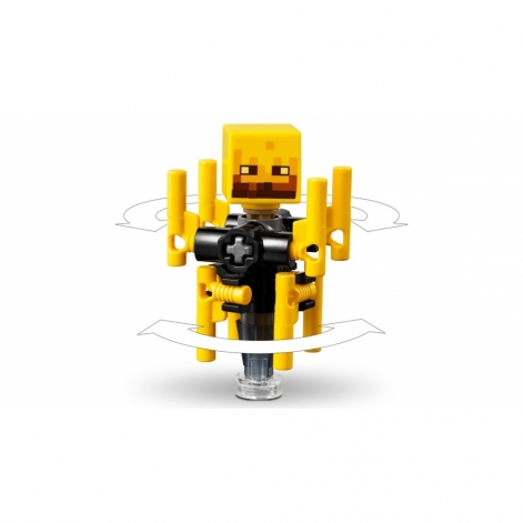 LEGO Конструктор Minecraft Битва з лавою у Незері - lebebe-boutique - 6