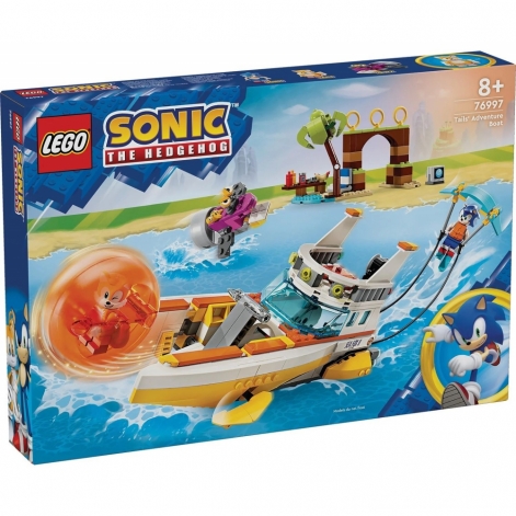 LEGO Конструктор Sonic the Hedgehog Човен із «Пригод Тейлза»