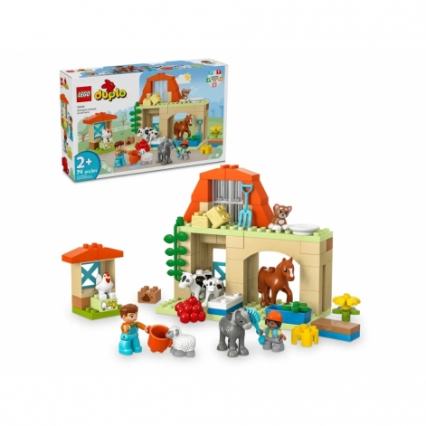 LEGO Конструктор DUPLO Town Догляд за тваринами на фермі - lebebe-boutique - 6