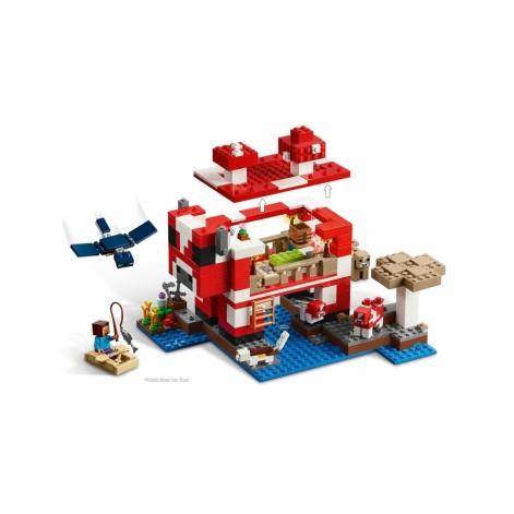 LEGO Конструктор Minecraft Грибний будинок - lebebe-boutique - 4