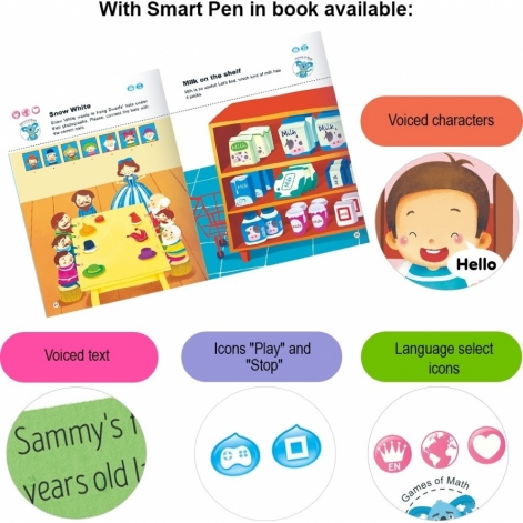 Smart Koala Книга інтерактивна Математика 1 BY - lebebe-boutique - 3