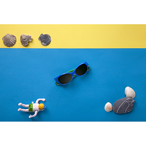 Koolsun Дитячі сонцезахисні окуляри Flex, 0-3р, синьо-зелений - lebebe-boutique - 5
