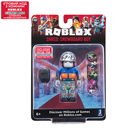Roblox Ігрова колекційна фігурка Core Figures Shred: Snowboard Boy W6 - lebebe-boutique - 2