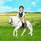 Ігрова фігура LORI - Білий кінь Камарілло - lebebe-boutique - 2