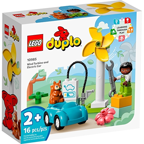 LEGO Конструктор DUPLO Town Вітрова турбіна та електромобіль - lebebe-boutique - 6