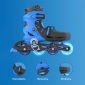 NEON Ролики INLINE SKATES Синій (Розмір 34-38) - lebebe-boutique - 7