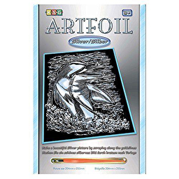 Sequin Art Набір для творчості ARTFOIL SILVER Дельфін