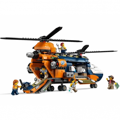 LEGO Конструктор City Вертоліт у базовому таборі для дослідження джунглів - lebebe-boutique - 5