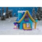 Nanables Ігрова фігурка Jazwares Nanables Small House Зимовий дивосвіт, Книгарня Біля каміна - lebebe-boutique - 5